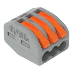 Wago 222-413 3x2.5mm2 Buat ve Çok Amaçlı Klemens - WAGO