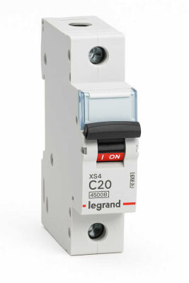 Legrand - 433202 1x6 Amper 4,5kA C Tipi XS4 Otomatik Sigorta - 1