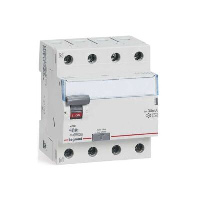 Legrand - 433191 4x40A XC10 30mA AC Tip Kaçak Akım Koruma Rölesi - 1