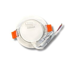 Osram OLS006 6W Yuvarlak Hareketli Led Spot 3000K Gün Işığı - OSRAM (1)