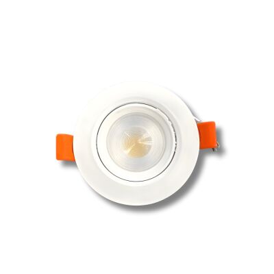 Osram OLS006 6W Yuvarlak Hareketli Led Spot 3000K Gün Işığı - 1