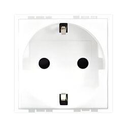 Bticino Alman Standardı Toprak Priz 16A 2M Beyaz - BTICINO