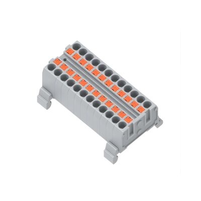 Gwest GW C2.5-24A 0.5-2.5mm2 20-14AWG Ray Dağıtım Bloğu - 1