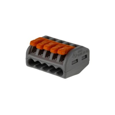 Wago 222-415 5x2.5mm2 Buat ve Çok Amaçlı Klemens - 5