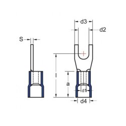 Gwest GÇU-4006 4.0-6.0mm2 Tip İzoleli Kablo Ucu - GWEST (1)