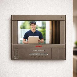 Audio 7 İnç Diafon Renkli Şube Kapak Dahil 001730 - Audio (1)