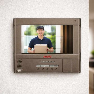 Audio 7 İnç Diafon Renkli Şube Kapak Dahil 001730 - 2