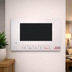AUDIO 001140 Audio 4,3” Beyaz Görüntülü Diafon - Audio (1)