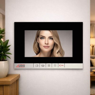 Audio 001189 7 inç Siyah Bus Plus Görüntülü Diafon - 2