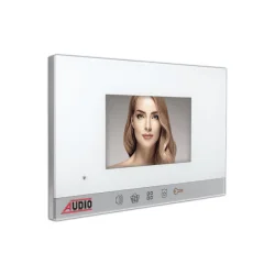 Audio 001184 4.3 inç Beyaz Bus Plus Görüntülü Diafon - 3