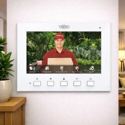 Visio 7'' Görüntülü Diyafon Beyaz - VİSİO (1)