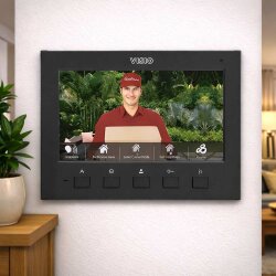 Visio 7'' Görüntülü Diafon Siyah - VİSİO (1)