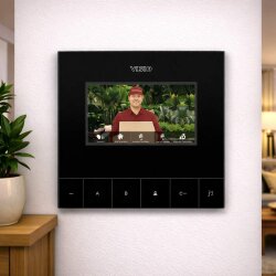 Visio 4.3'' Görüntülü Plus Diyafon (Handsfree) Siyah - VİSİO (1)