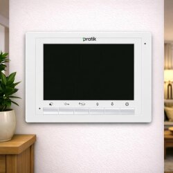 Pratik Plus 7" Daire İçi Görüntülü Monitör 2K-701 - Pratik Kart (1)