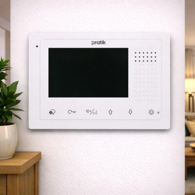 Pratik Plus 4.3" Daire İçi Görüntülü Diafon 2K-400 - Pratik Kart (1)