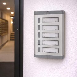 Mutlusan 5 Lİ Alüminyum Zil Butonu 1.Kalite - 2