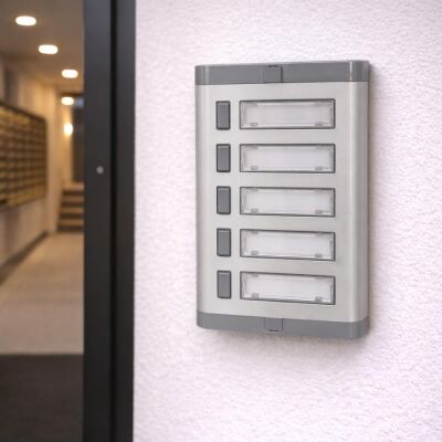 Mutlusan 5 Lİ Alüminyum Zil Butonu 1.Kalite - Mutlusan (1)