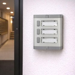 Mutlusan 3 Lü Alüminyum Zil Butonu 1.Kalite - 2