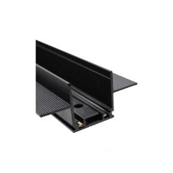 ACK AD45-90002 2m Siyah Sıva Altı Slim Magnet Rayı - 1