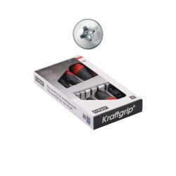 KRAFTGRIP 43902 7 Parça Yıldız Profesyonel Tornavida Takımı - 1