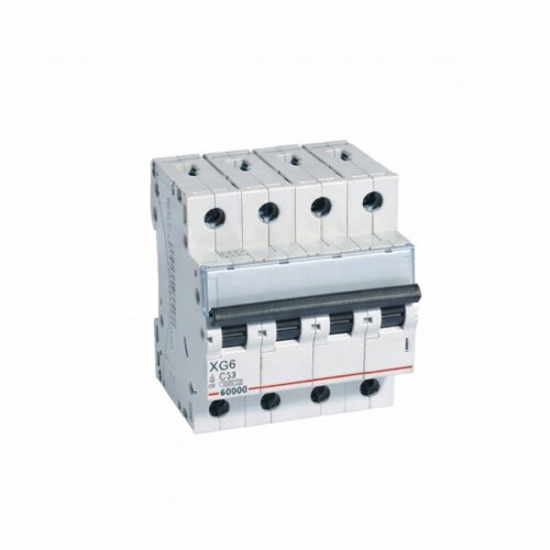 Legrand - 433707 4x32 Amper 6kA C Tipi Xg6 Otomatik Sigorta  - LEGRAND