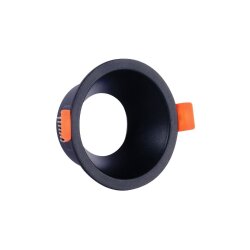 ACK AH03-04011 Terra Alüminyum Spot Kasası, Siyah - 1