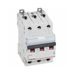 Legrand 433949 3x25A 10kA C Tipi XD10 Otomatik Sigorta - 1