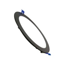 ACK AP01-02001 20W 3000K Günışığı Siyah Kasa Sıva Altı Yuvarlak LED Spot - 1