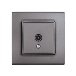 Viko Linnera Life Granit Grisi TV Sonlu Mekanizma Kapak 90442010 - 1