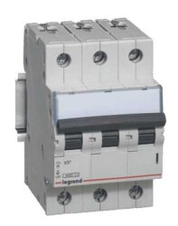 Legrand - 433693 3x25 Amper 6kA C Tipi XG6 Otomatik Sigorta - 1