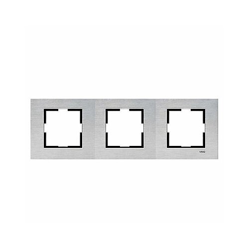 Artline Novella Eloxal Gümüş Üçlü Çerçeve - Viko Artline