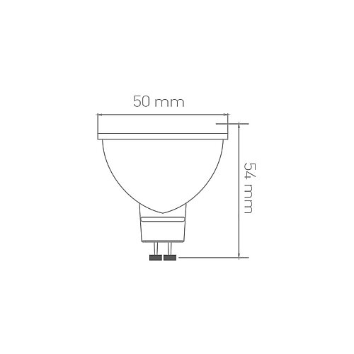 ACK AA24-01751 7W 4000K Sıcak Beyaz GU10 Lensli LED Ampul - ACK (1)