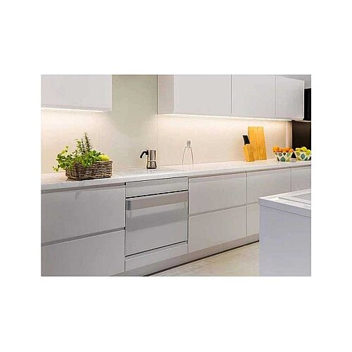 ACK AS01-00301 10W 12V 4000K Sıcak Beyaz Üç Çipli 60 LED Silikonsuz Şerit LED - ACK (1)