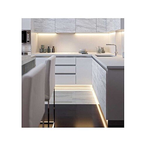 ACK AS01-00301 10W 12V 4000K Sıcak Beyaz Üç Çipli 60 LED Silikonsuz Şerit LED - 3