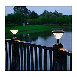 ACK AG60-07801 20W 3000K Günışığı Solar LED Bahçe Armatürü - 2