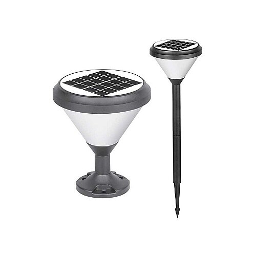 ACK AG60-07801 20W 3000K Günışığı Solar LED Bahçe Armatürü - ACK