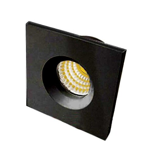 ACK AH07-01731 6500K Beyaz 3W Siyah Kasa Sıva Altı LED Spot Armatür - ACK