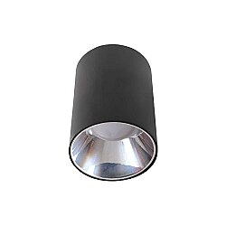 ACK AH03-08651 Dekoratif Tavan Armatürü, Platin Siyah Kasa Yuvarlak GU10 - 1