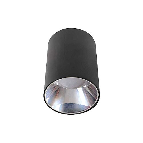 ACK AH03-08651 Dekoratif Tavan Armatürü, Platin Siyah Kasa Yuvarlak GU10 - ACK