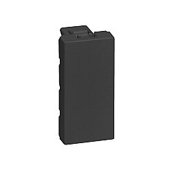 Legrand Boşluk Kapağı 1M Mat Siyah - 1