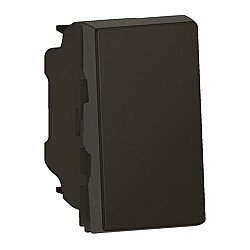 Legrand 079101L Vavien Anahtar, 10AX 1 Modül Mat Siyah - 1