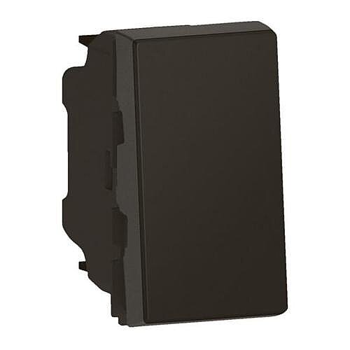 Legrand 079101L Vavien Anahtar, 10AX 1 Modül Mat Siyah - LEGRAND