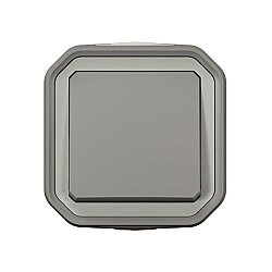 Legrand Plexo 069711L Vavien Anahtar, Sıva Üstü Gri IP55 - 2