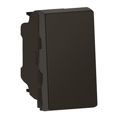 Legrand 079130L EasyLed Buton Anahtar, 6A 1 Modül Mat Siyah - LEGRAND