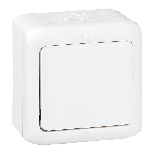 Legrand 782363 Forix Vavien Anahtar, Sıva Üstü Beyaz IP44 - LEGRAND