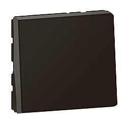 Legrand EasyLed Buton Anahtar, 6A 2 Modül Mat Siyah - 1