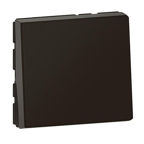 Legrand EasyLed Buton Anahtar, 6A 2 Modül Mat Siyah - LEGRAND