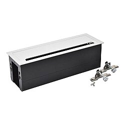 Legrand 654873 Incara Masaüstü Priz Kutusu, 385 mm Alüminyum - 2