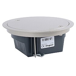 Legrand 088061 IP66 Zemin Prizi Kutusu, 4 Modül Paslanmaz Çelik - 1