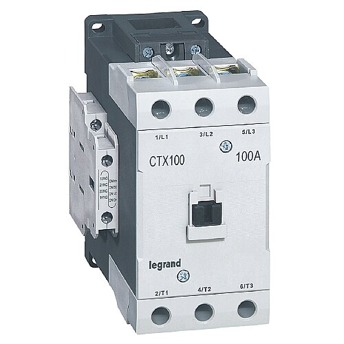 Legrand 416226 CTX³ Kontaktör, 3 Kutuplu 100A 230V AC (2NA + 2NK) - LEGRAND